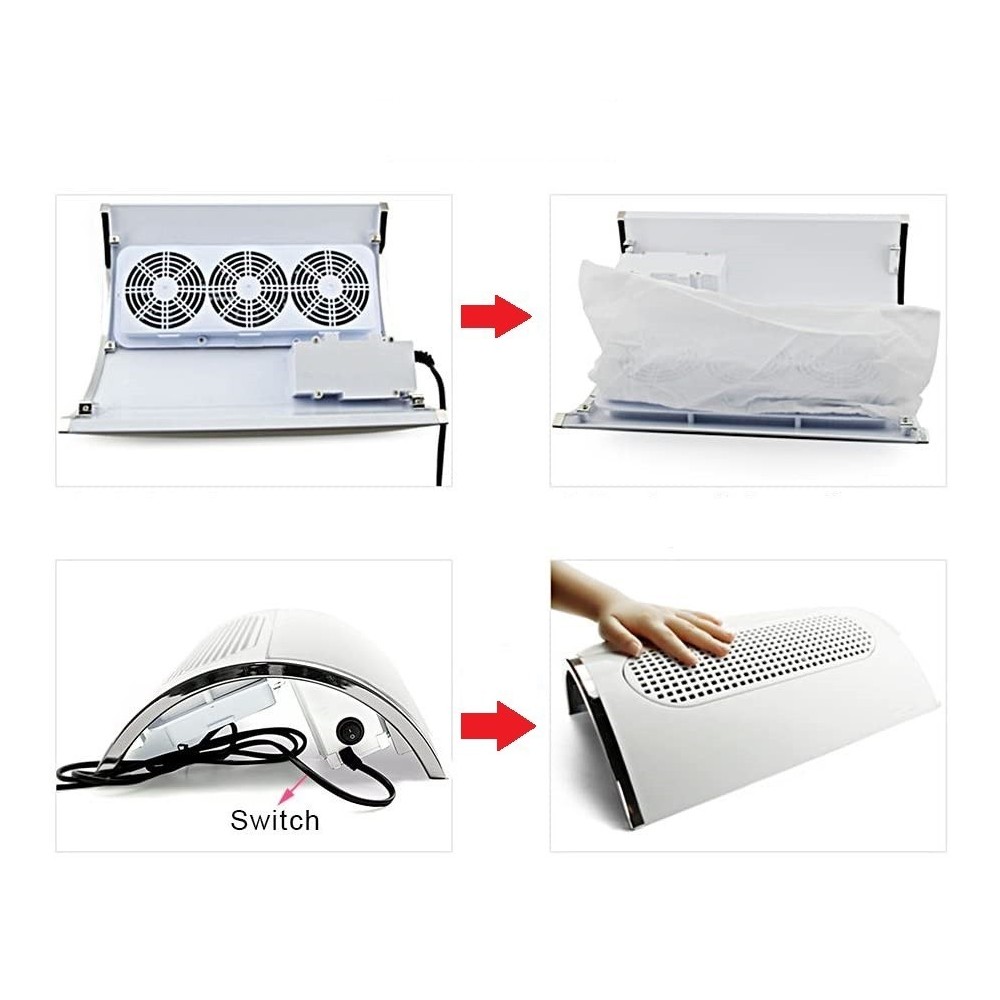 Aspirateur de table pour prothésiste ongulaire...