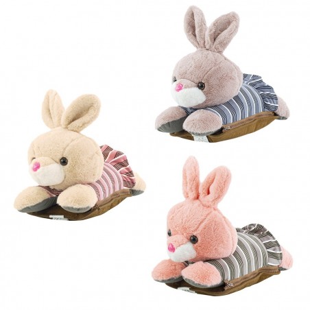 3965302 Sac chauffant électrique COVERI Amic8 avec Peluche lapin