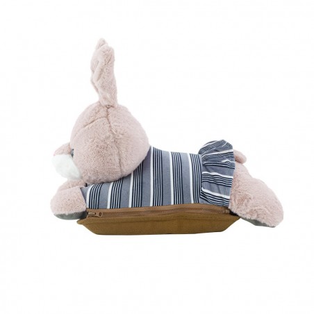3965302 Sac chauffant électrique COVERI Amic8 avec Peluche lapin