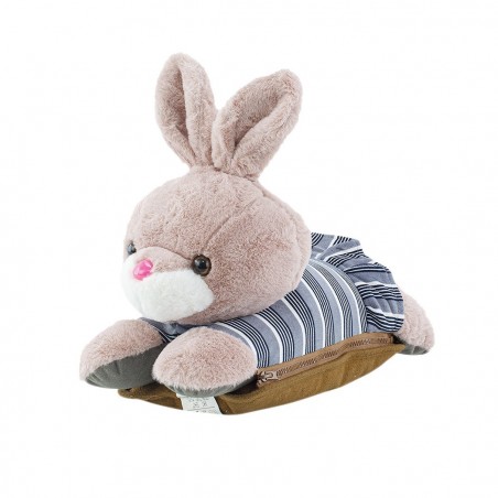 3965302 Sac chauffant électrique COVERI Amic8 avec Peluche lapin