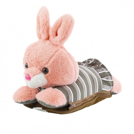 3965302 Sac chauffant électrique COVERI Amic8 avec Peluche lapin