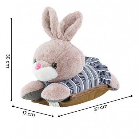 3965302 Sac chauffant électrique COVERI Amic8 avec Peluche lapin