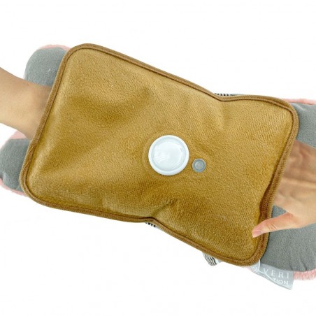 3965302 Sac chauffant électrique COVERI Amic8 avec Peluche lapin