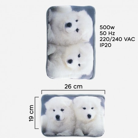 3965252 Chauffe-mains pour sac d'eau chaude électrique avec divers modèles