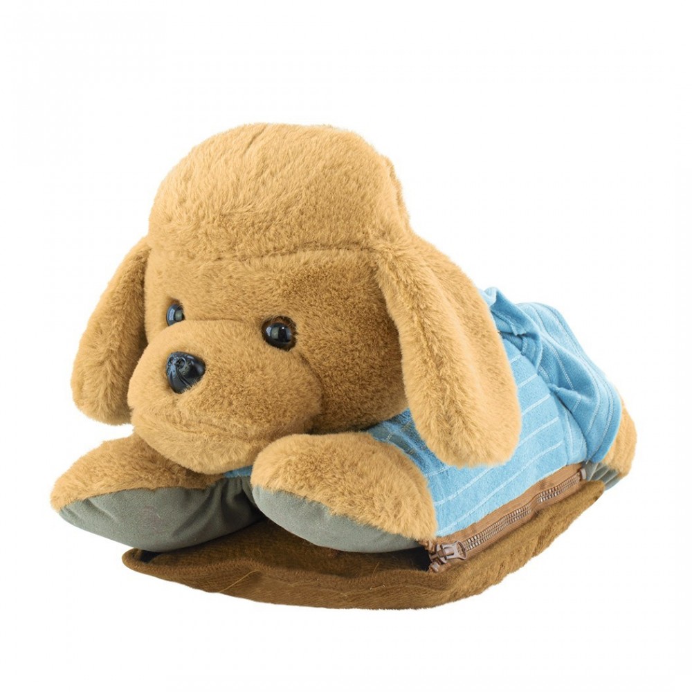 3965302 Sac chauffant électrique COVERI Amic8 avec chien en peluche