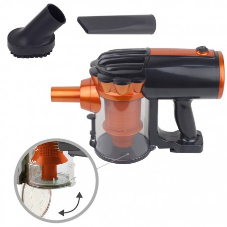 Vacumm Cleaner 2 en 1 aspirateur multicyclone réglable 600W et 3 brosses