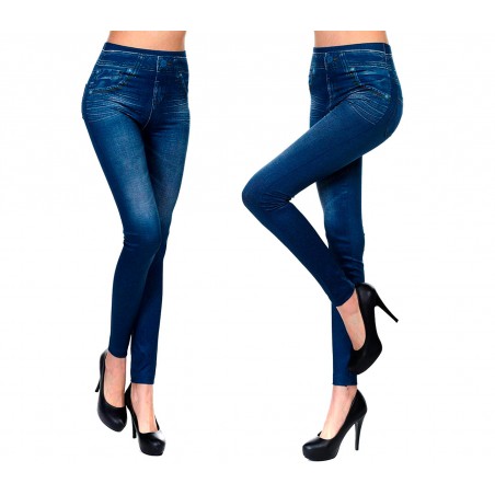 Jegging effet jean AMETISTA D5384 Shapers et confinement interne