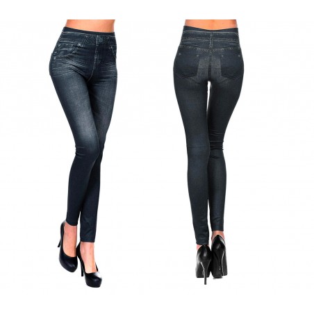 Jegging effet jean AMETISTA D5384 Shapers et confinement interne
