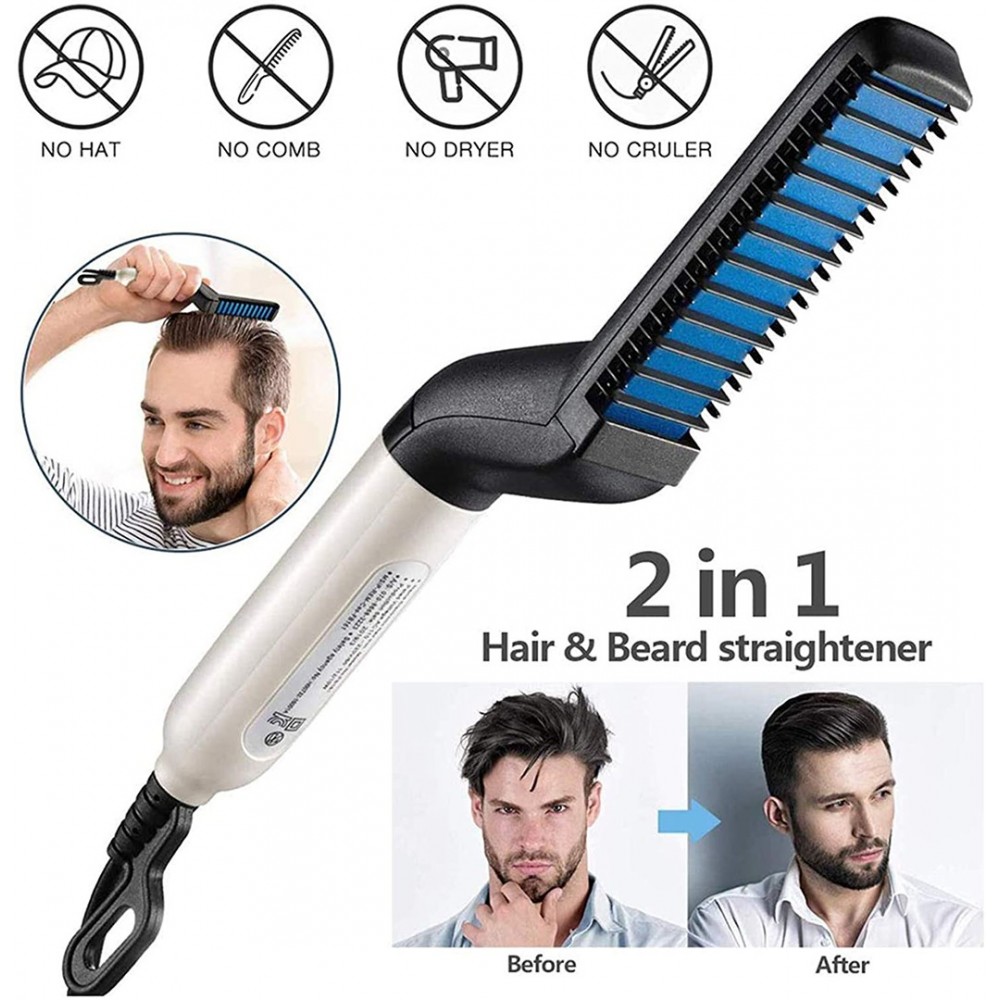 478962 Lisseur et brosse pour barbe et cheveux...
