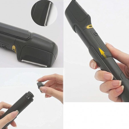 246851 Tondeuse cheveux et barbe sans fil à batterie 5 têtes