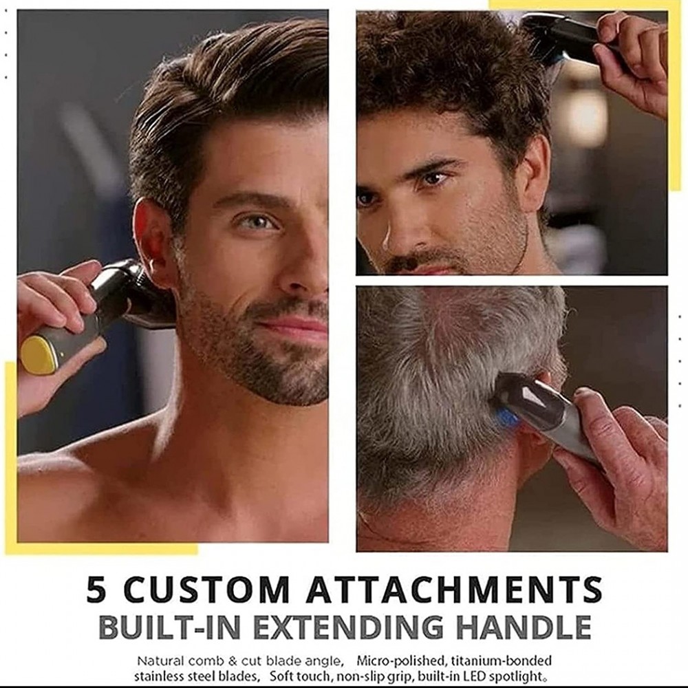 246851 Tondeuse cheveux et barbe sans fil à...