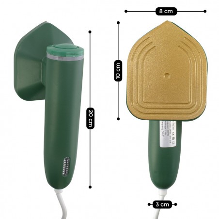 Mini fer voyage M2 avec spray 20x3x8Cm utilisable verticalement horizontalement