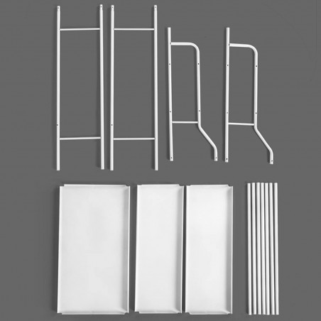 Support multifonction 01066 pour économiser de l'espace 45x25x165 cm