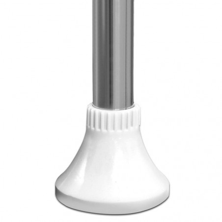 210948 Étagère d'angle télescopique 4 étagères Rangement bain et douche