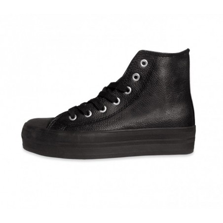 Chaussures Baskets modèle FRANKIE RAISE femmes - en similicuir plate-forme de 3,5 cm 