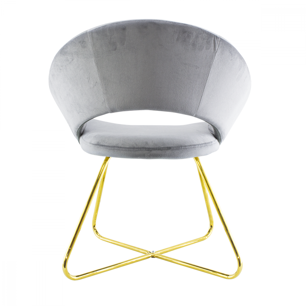 Fauteuil vintage GRETA 66x65x68H cm Chaise...