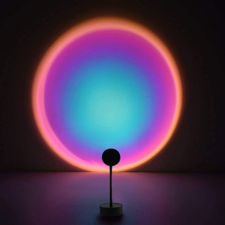 861155 Lampe d'ambiance LED USB rotative ARCOBALENO Project Light Wall