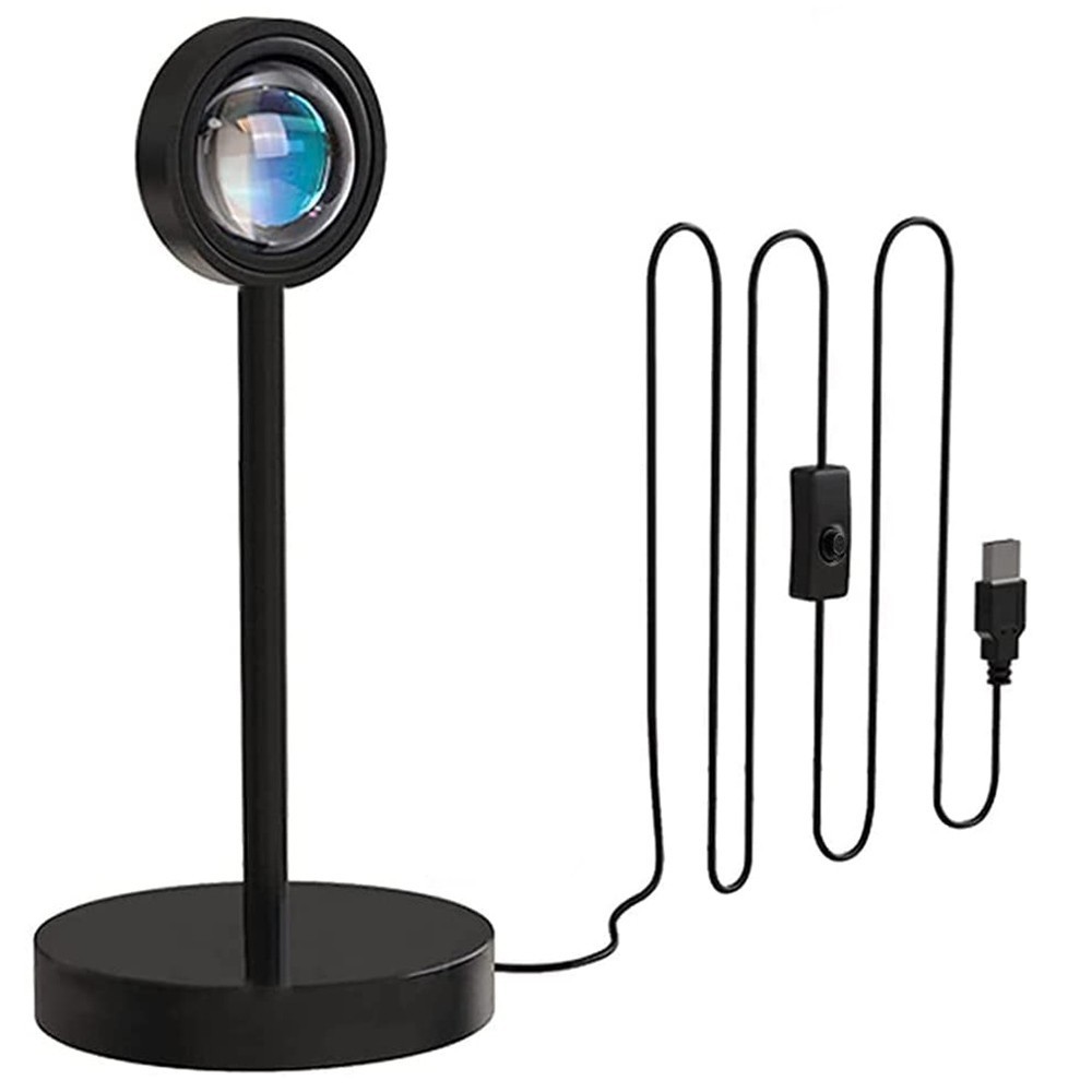 861155 Lampe d'ambiance LED USB rotative...