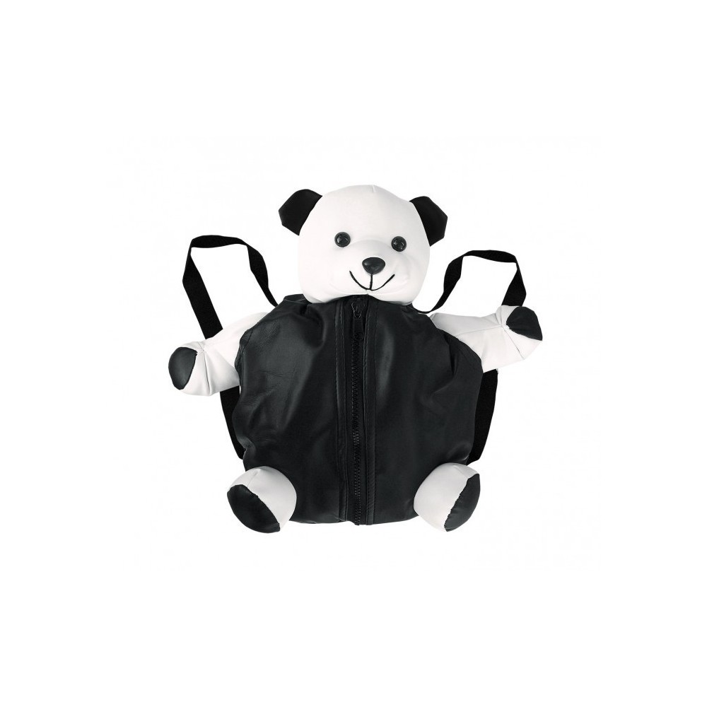 Sac à dos Peluche - 40 x 30 cm en peluche mon ami Pandy rembourré à fermeture éclair et bretelles réglables