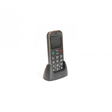 Téléphone portable - GSM pour personnes âgées - Compass E07 dual - bouton SOS radio FM