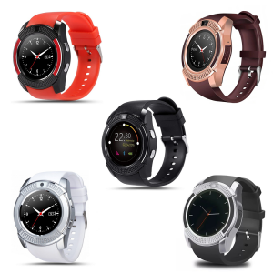 00095 Smartwatch cadran rond 3cm horloge notifications et...