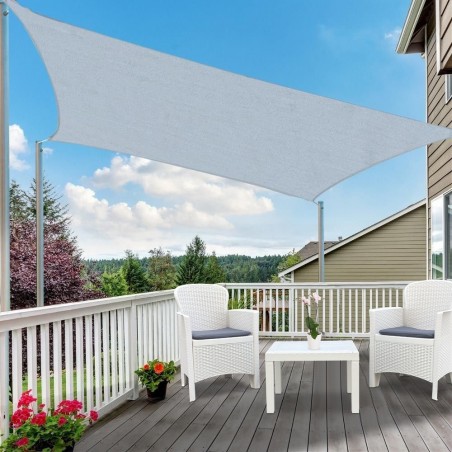 Salon intérieur ou extérieur AKITA Polyrattan blanc 2 fauteuils et table basse