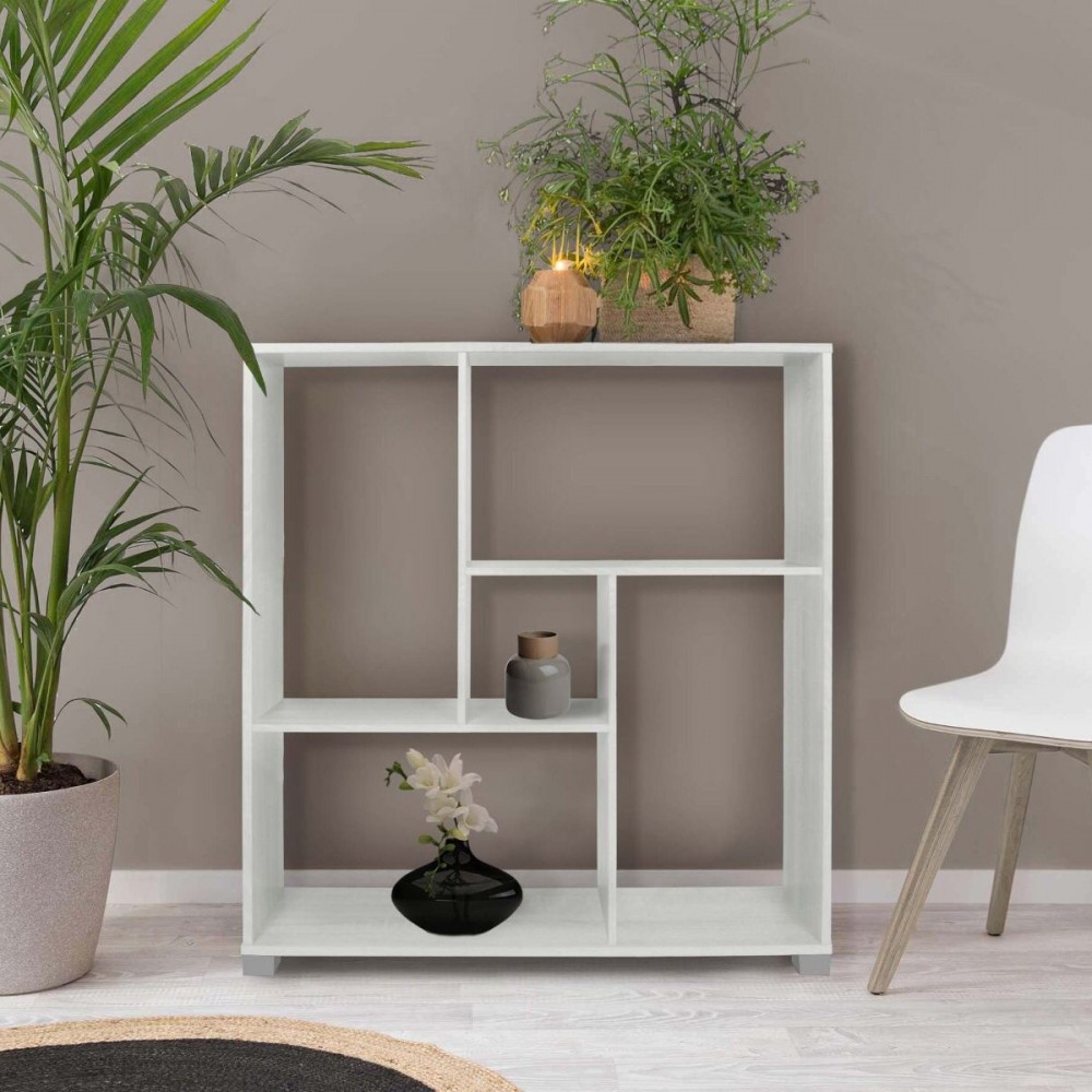 Étagères de bibliothèque cubes et rectangles...