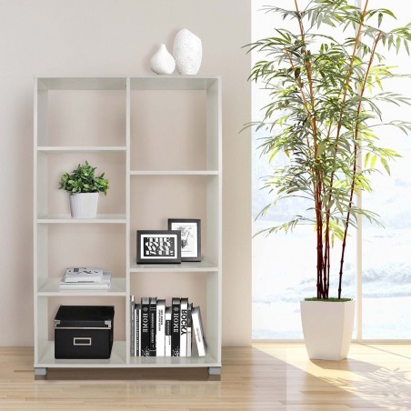 Étagère bibliothèque 7 étagères Art.110 Étagère en bois 80x24x126.5H