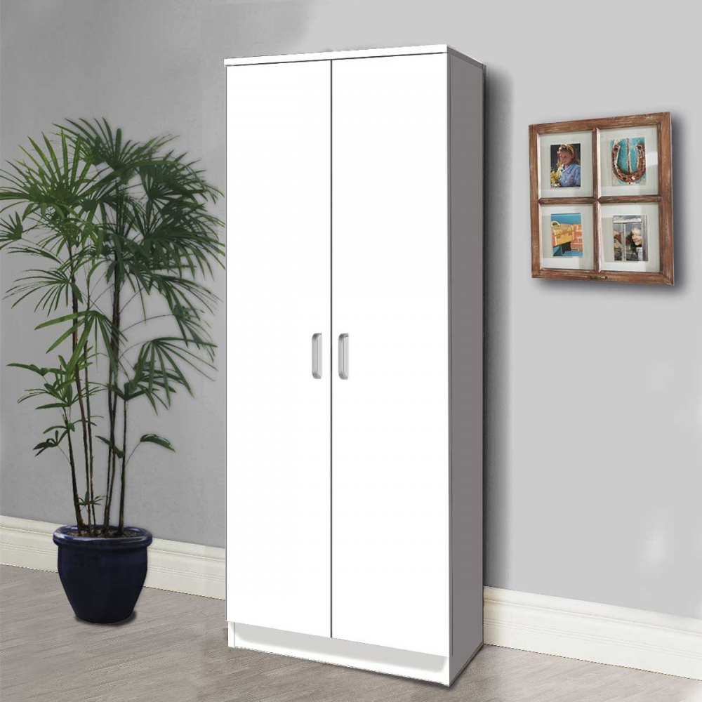 Étagère à chaussures 2 portes 8 compartiments...