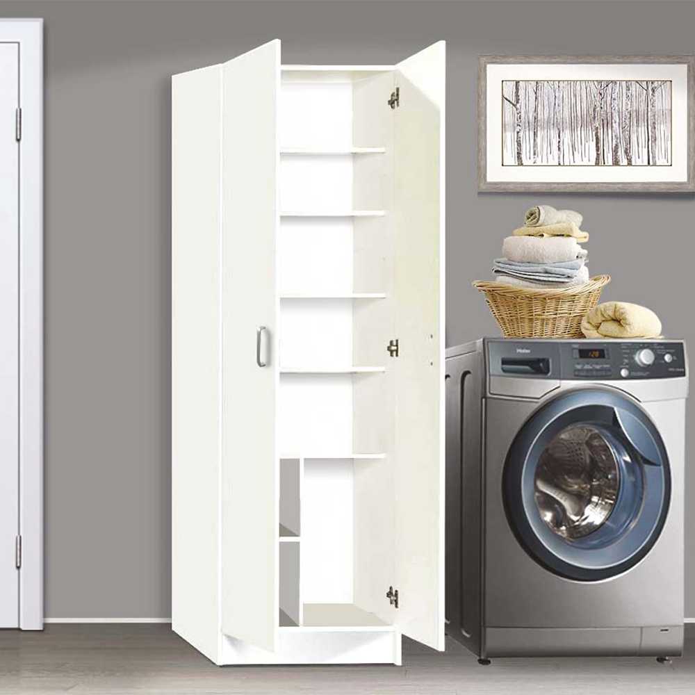 Étagère à chaussures 2 portes 8 compartiments...