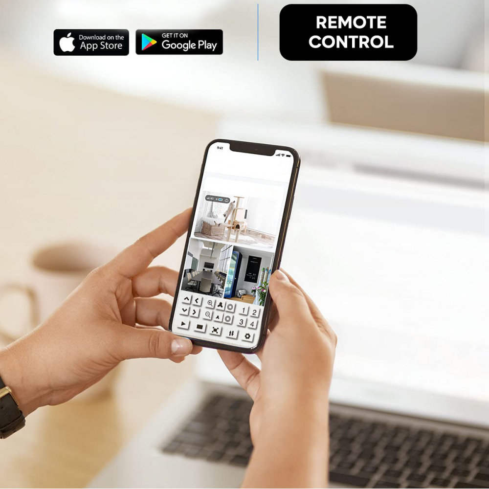 APP Surveillance DVR NVR CVI TVI HVR AHD 4CH 4...