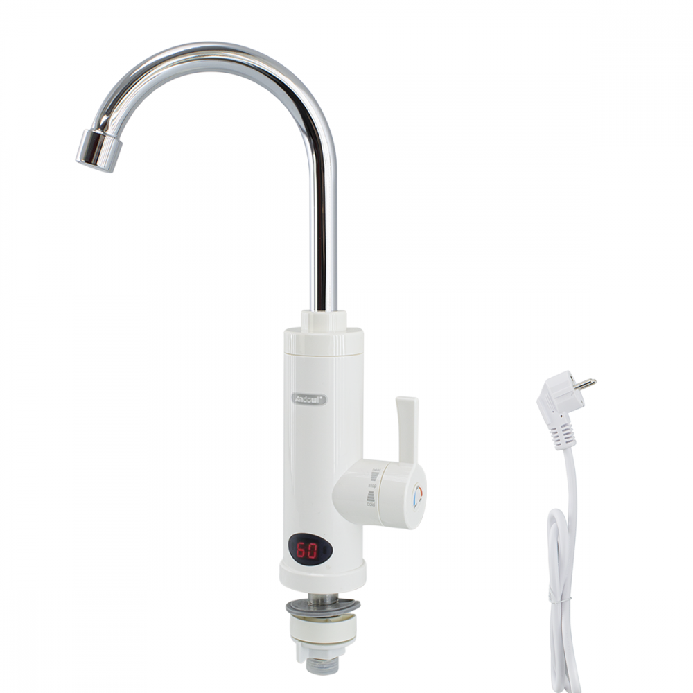 201116 Robinet électrique pour eau chaude pour chauffage instantané 21x41cm