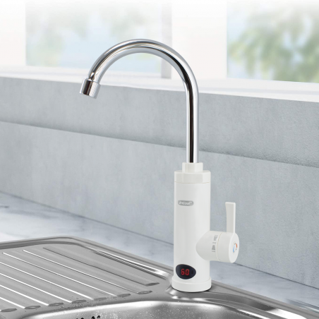 201116 Robinet électrique pour eau chaude pour chauffage instantané 21x41cm