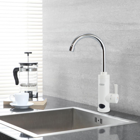 201116 Robinet électrique pour eau chaude pour chauffage instantané 21x41cm