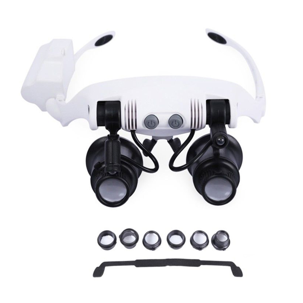 013946 Loupes avec 2 lumières LED pour la...