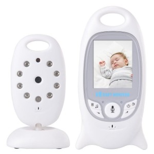 Babyphone sans fil 1479 Haut-parleur température vision...