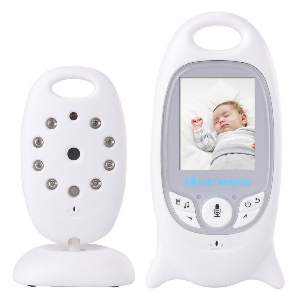 Babyphone sans fil 1479 Haut-parleur température vision nocturne musique