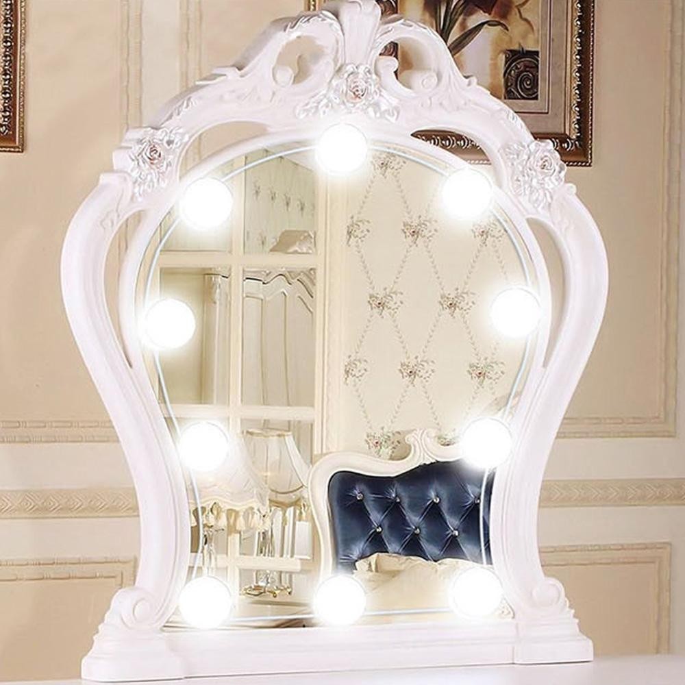 136041 4 ampoules LED miroir Intensité réglable...