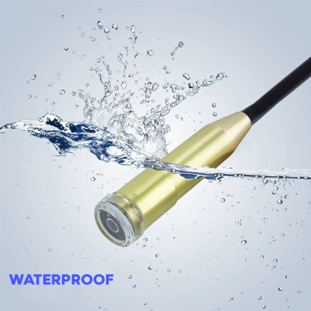 Caméra endoscope USB 5m avec sonde étanche flexible à 4 LED