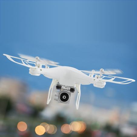 Mini drone avec caméra HD 1080P Drone quadrirotor télécommandé 33x11x33cm