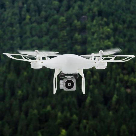 Mini drone avec caméra HD 1080P Drone quadrirotor télécommandé 33x11x33cm