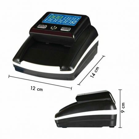 Détecteur de faux billets et compteur d'euro portable 751309 USB