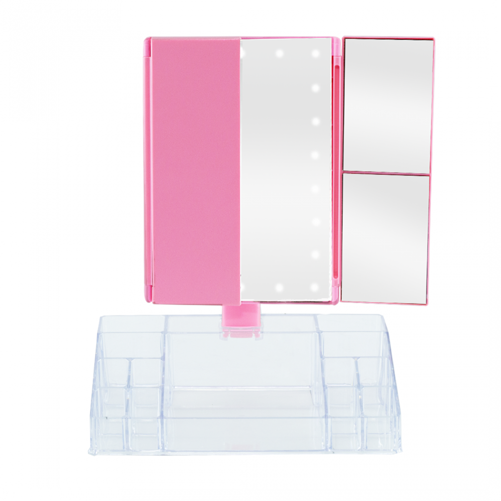 945126 Miroir rotatif avec lumières LED...