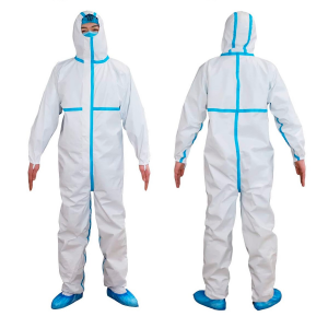 Robe protection médicale antibactérienne étanche non...