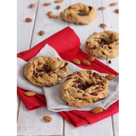 Taralli Napoletani Sugna e Pepe 4KG EXTRA MANDORLATO Recette Classique