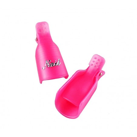 Kit 20 pcs gel clip et Gel Polish Remover 3422 pour Nail Art Nails