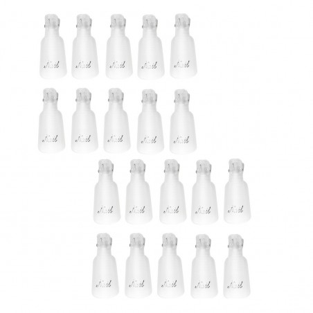 Kit 20 pcs gel clip et Gel Polish Remover 3422 pour Nail Art Nails