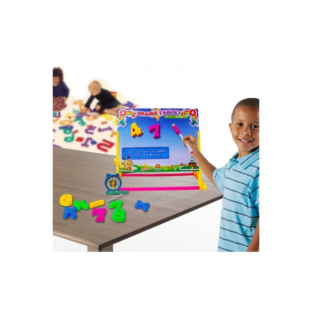 Tableau magnétique - Pièces magnétiques Blackboard MATH multifonctions - effaçable à sec 