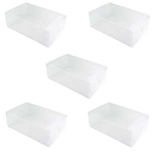 30pièces organisateur boîte de rangement transparent pour...