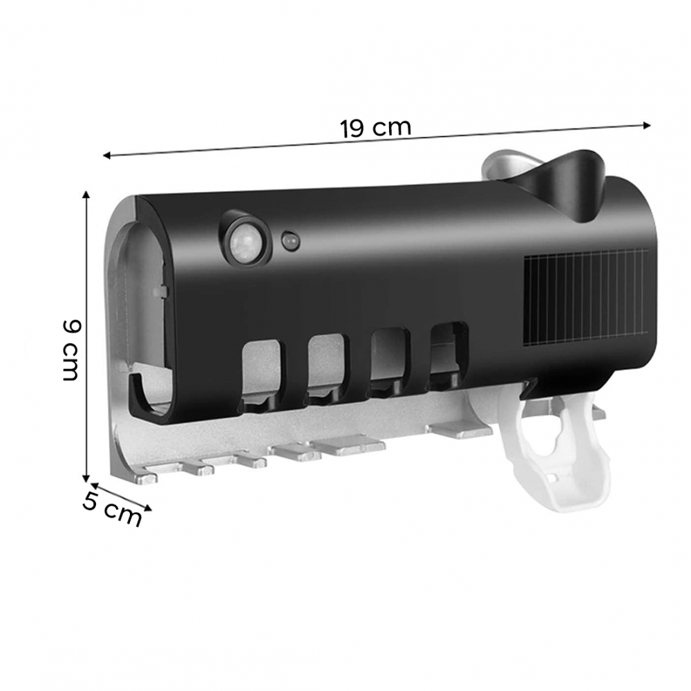 Stérilisateur UV 4 fentes porte-brosse à dents...